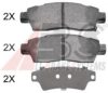 A.B.S. 38883 OE Brake Pad Set, disc brake